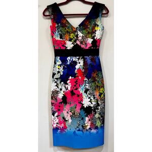 Size 0 XS - MILLY Sleeveless Sheath Cocktail Dress - Retail $425